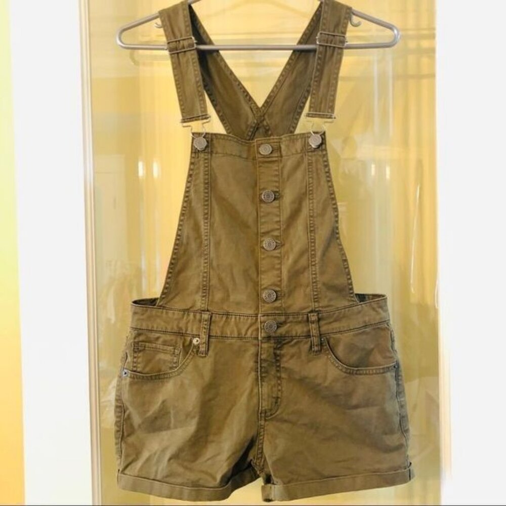 Garage overalls sz XS EUC Green